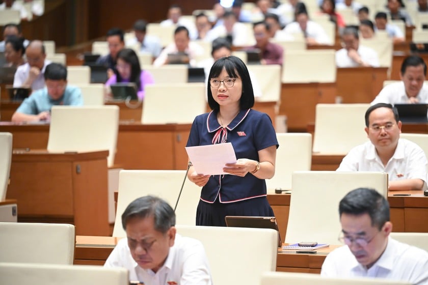 Đại biểu Nguyễn Thị Việt Nga. (Ảnh: Cổng TTĐTQH)