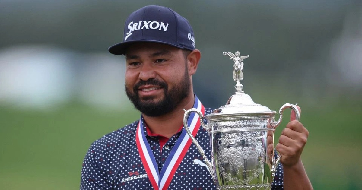 J.J. Spaun vô địch giải golf US Open 2025