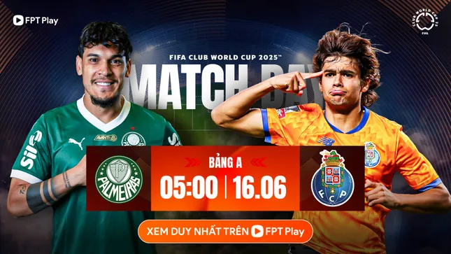 Trực tiếp Palmeiras vs Porto, 05h00 ngày 16/6: Chờ đợi mưa bàn thắng ảnh 1