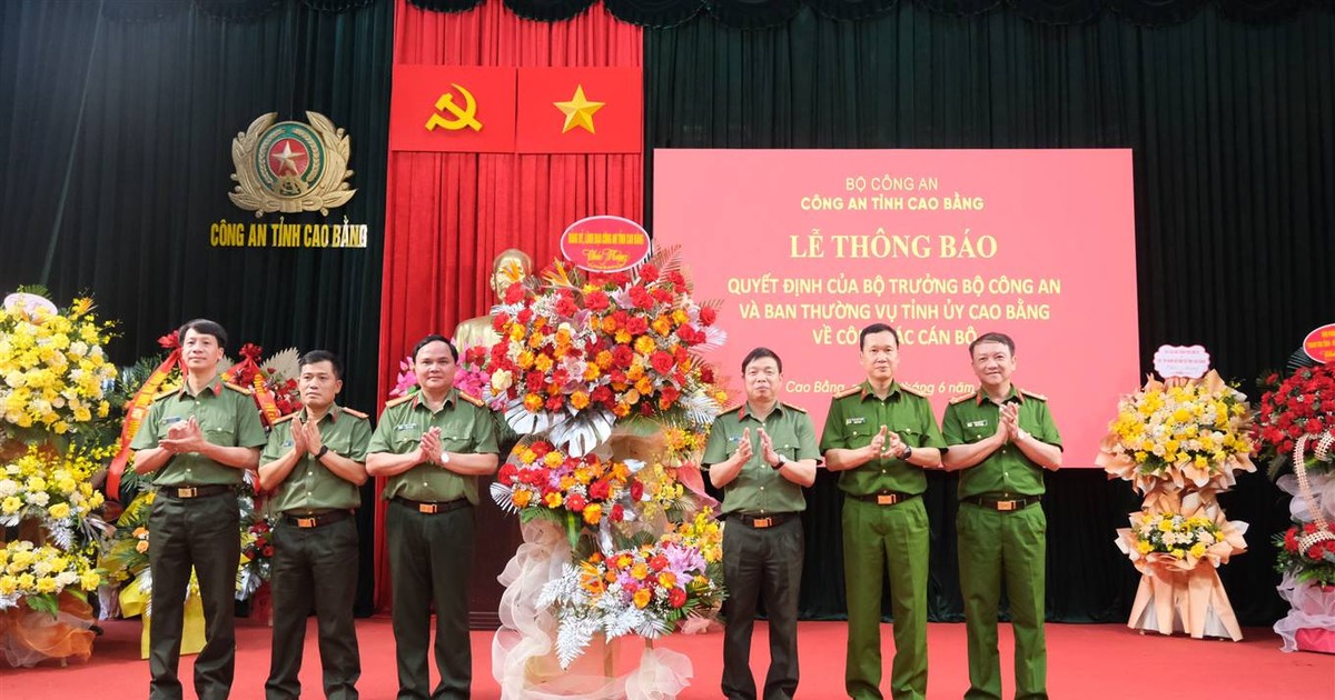 Cao Bằng có tân giám đốc Công an tỉnh