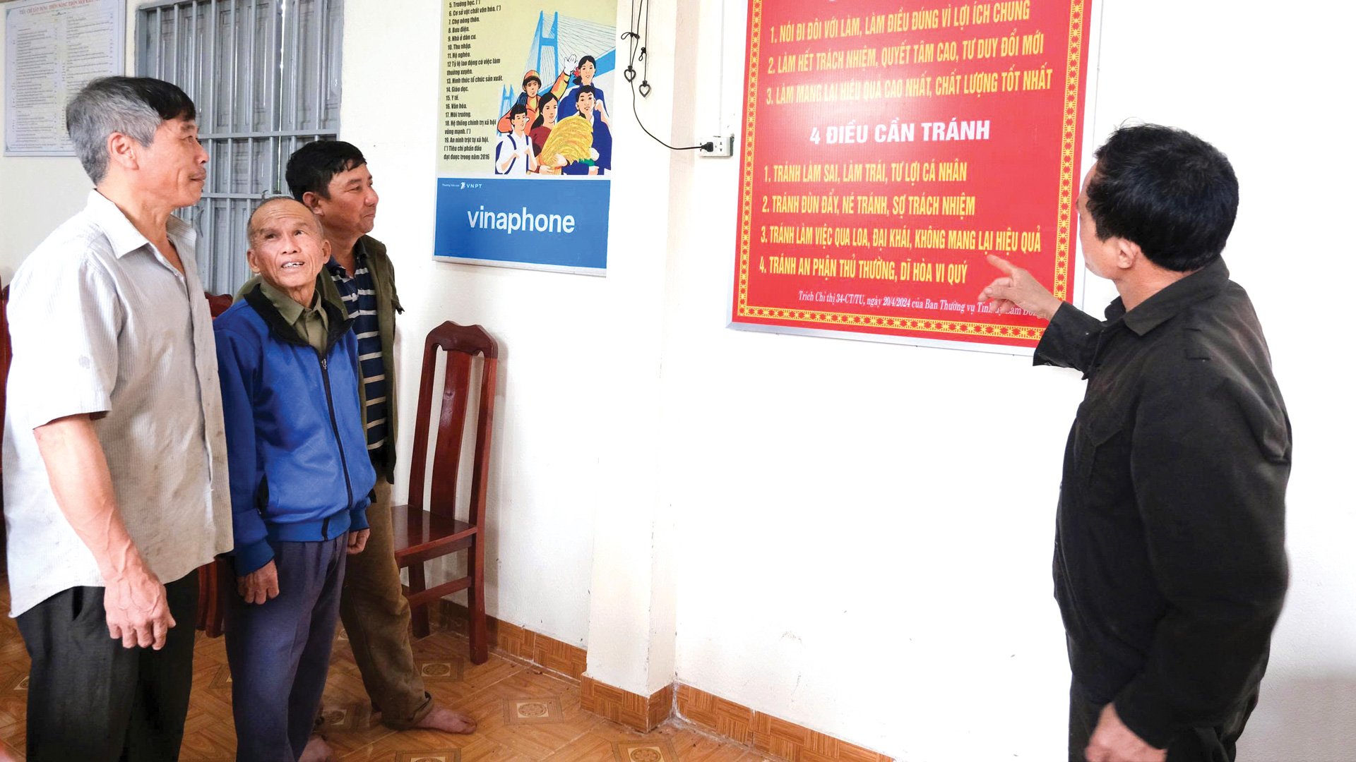 Les 3 choses à faire et les 4 choses à éviter de la Directive 34 se sont largement répandues parmi les cadres, les membres du parti et les habitants des localités de Lam Dong.