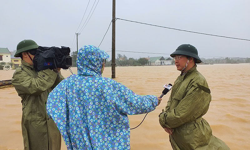 Working during the flood season and unforgettable memories