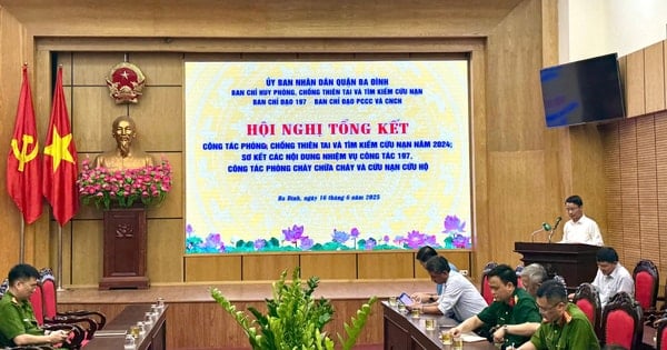 Distrito de Ba Dinh: No sea subjetivo con los desastres naturales al organizar las salas