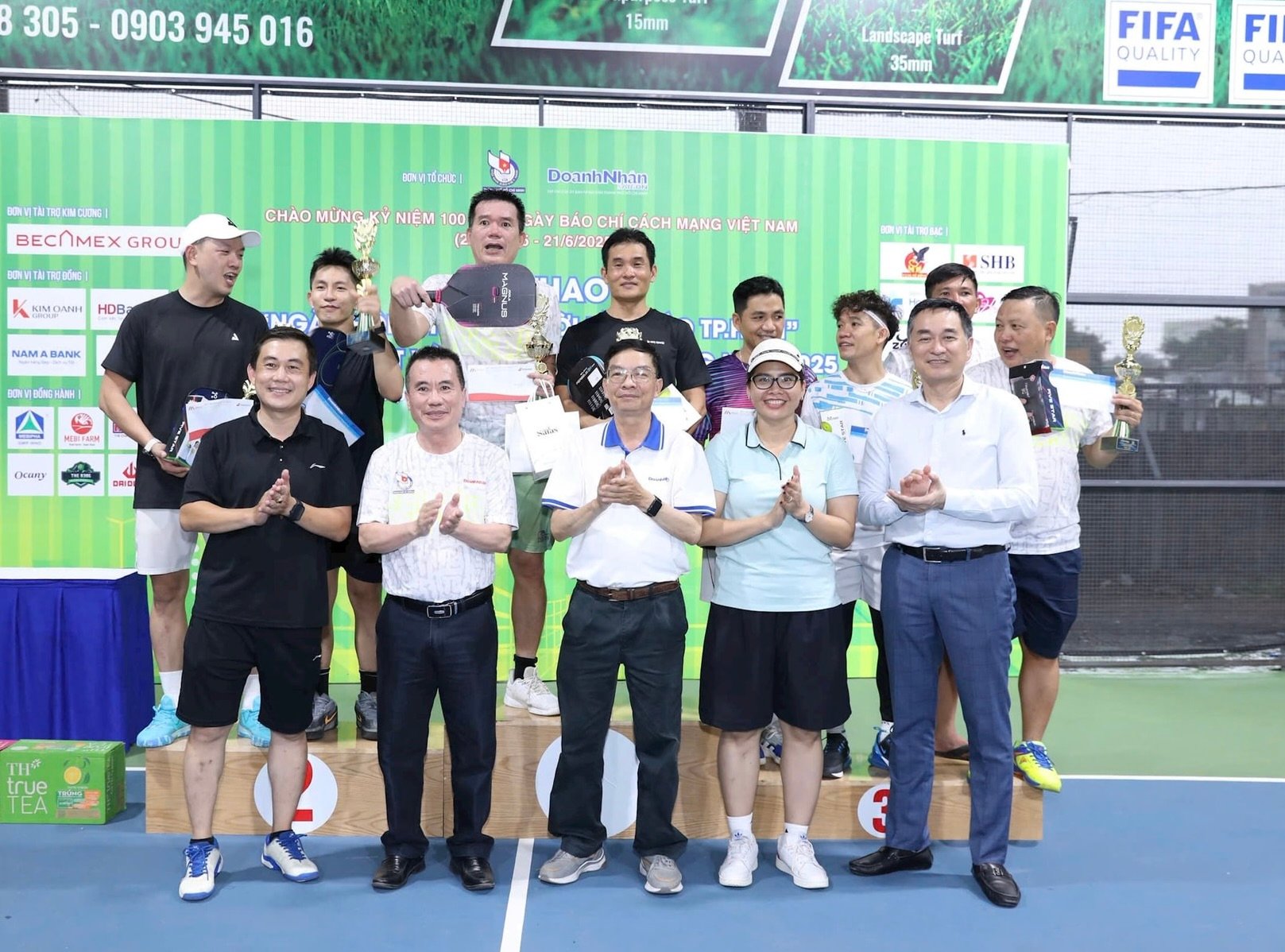 Tranh tài hấp dẫn tại giải pickleball 'Hội thao những người làm báo TP.HCM'- Ảnh 10.