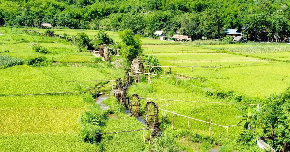 Lên rẻo cao ngắm “bánh xe nước”