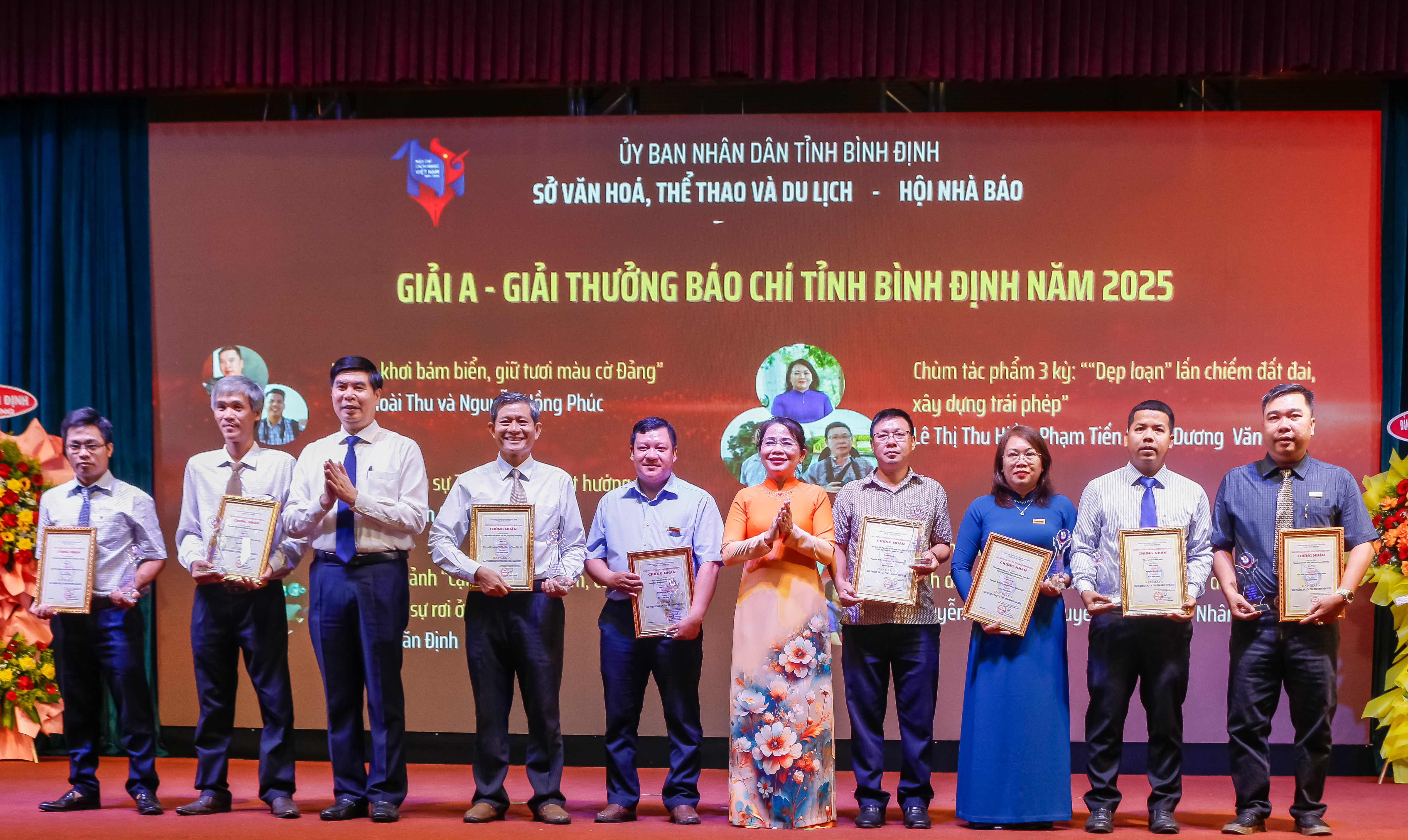 Gặp mặt Nhân kỷ niệm 100 năm Ngày Báo chí Cách mạng Việt Nam và trao giải Báo chí tỉnh Bình Định năm 2025