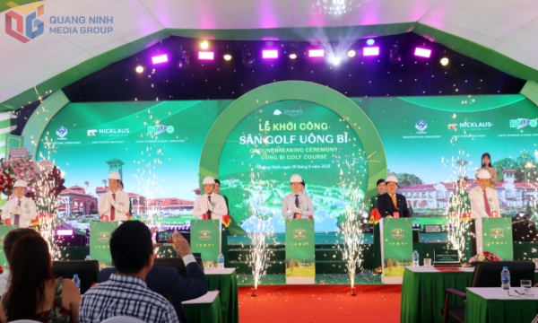 Khởi công dự án đầu tư xây dựng sân Golf Uông Bí