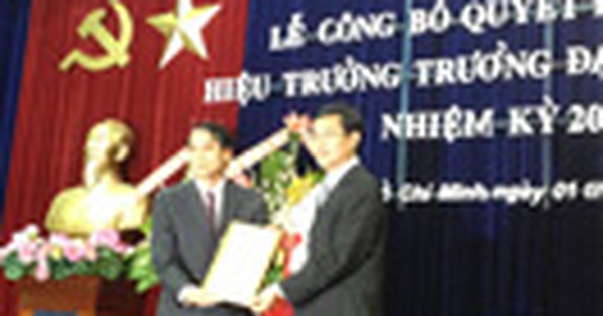 Ho Chi Minh City Open University appoints 39-year-old principal