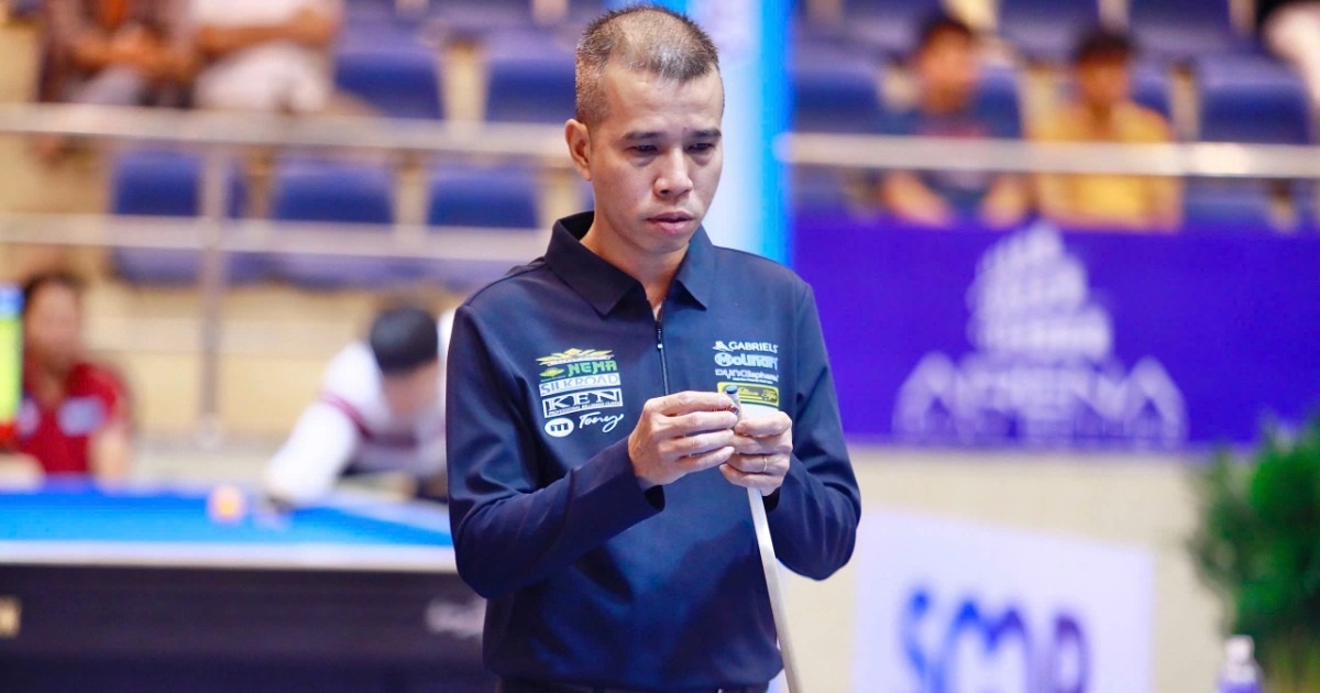 Tran Quyet Chien ជាអកុសលបានចាញ់ក្នុងវគ្គផ្តាច់ព្រ័ត្រនៃការប្រកួតកីឡាប៊ីយ៉ាបាល់ទាត់ពិភពលោក