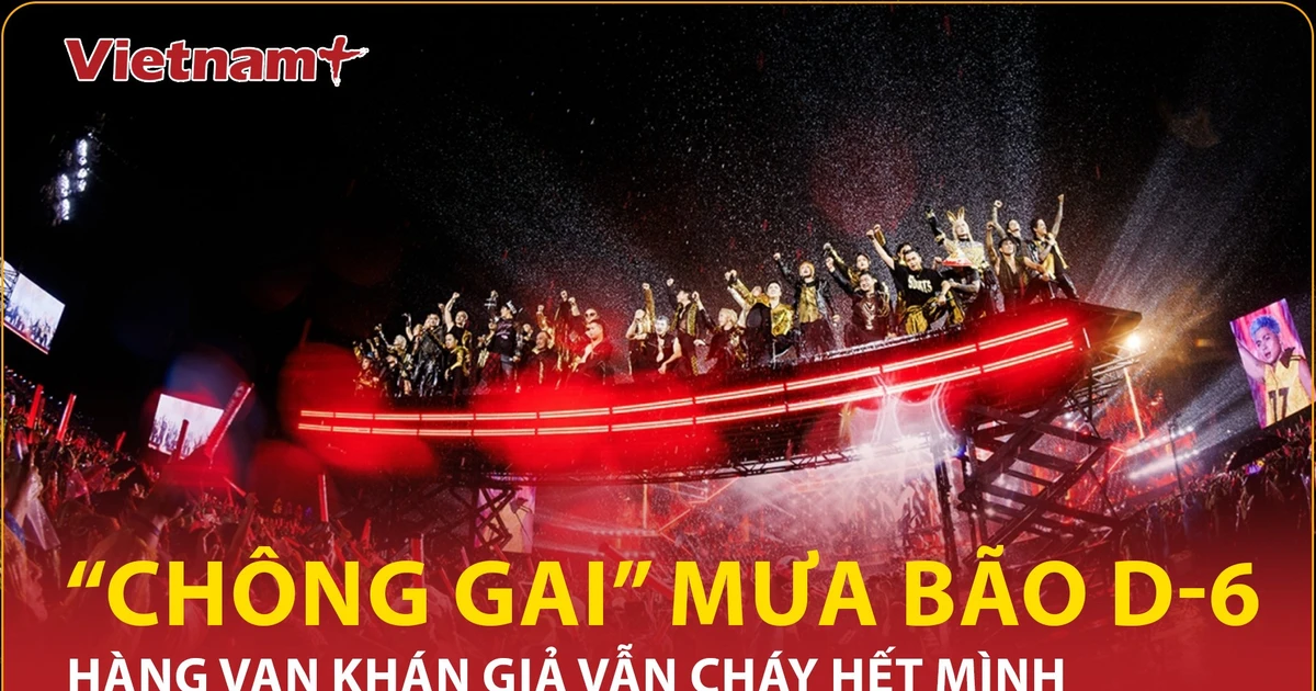 Công nghệ sân khấu và hiệu ứng “Gai nước” ấn tượng trong concert "Anh trai vượt ngàn chông gai"