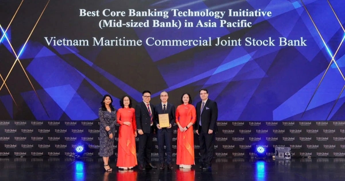 MSB nhận giải thưởng của Asian Banker cho công nghệ ngân hàng lõi