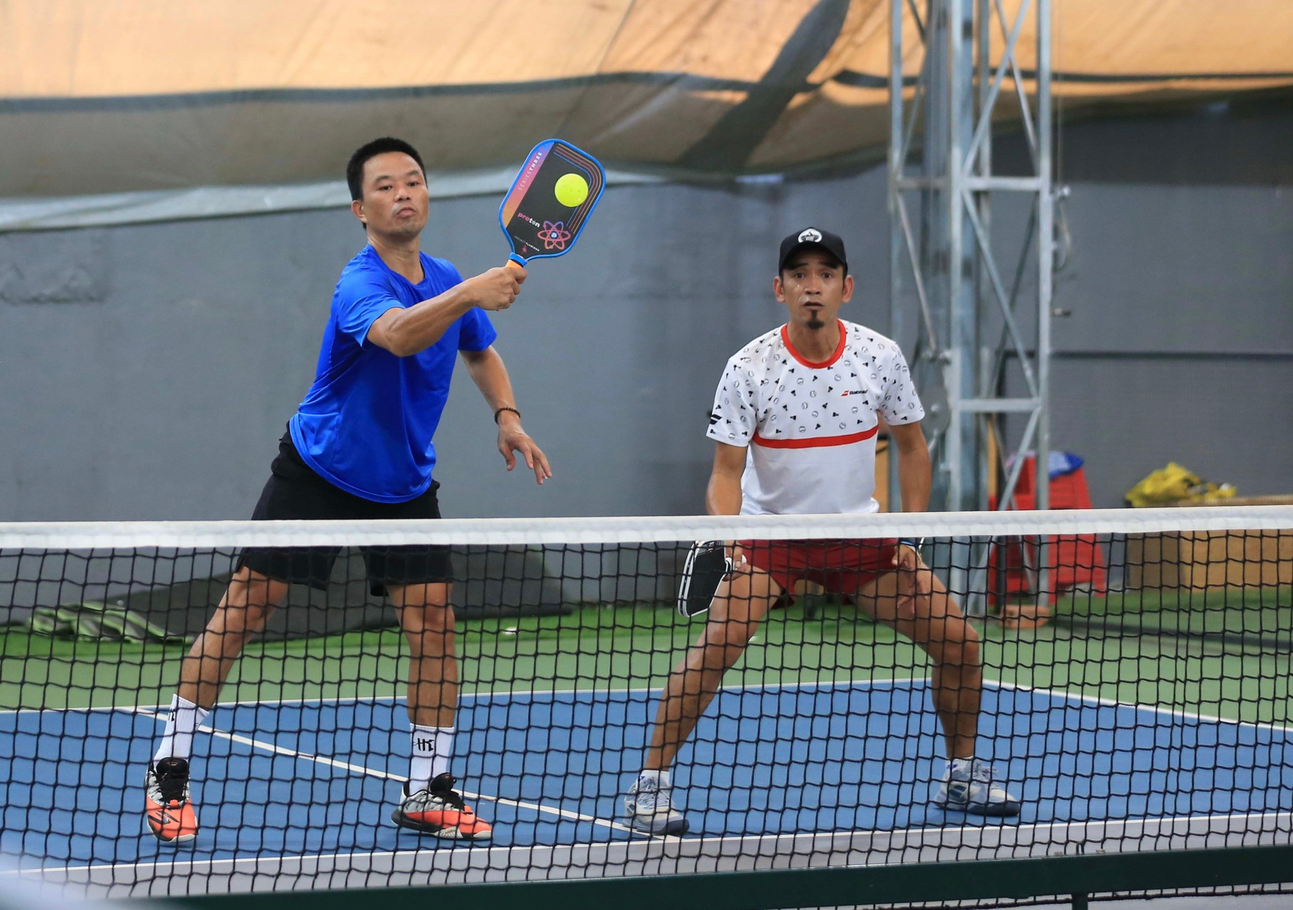 Tranh tài hấp dẫn tại giải pickleball 'Hội thao những người làm báo TP.HCM'- Ảnh 3.