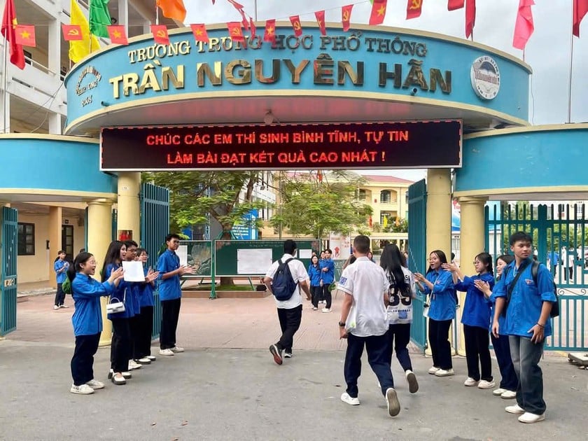 THPT Trần Nguyên Hãn cũng trong &quot;top&quot; các trường có điểm chuẩn đầu vào cao