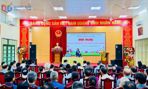Các đại biểu HĐND tỉnh tiếp xúc cử tri trước Kỳ họp thường lệ giữa năm 2025