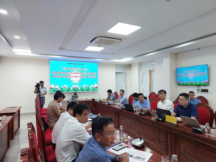 Quang cảnh buổi hội thảo.