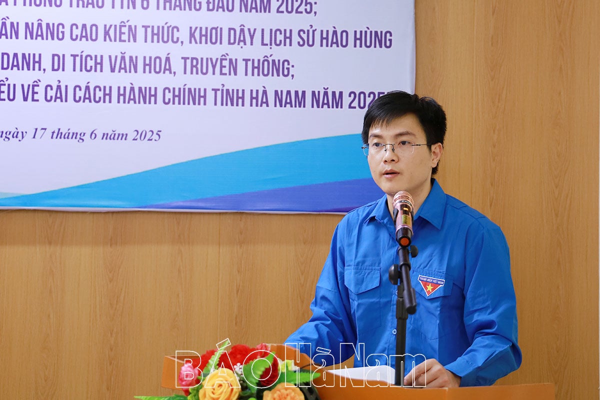 Sơ kết công tác Đoàn Hội và phong trào thanh thiếu nhi 6 tháng đầu năm 
