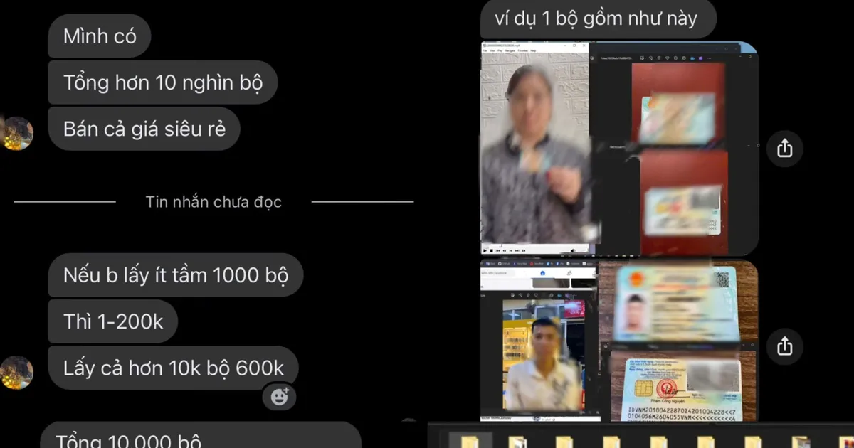 Phòng tránh lộ lọt thông tin cá nhân: Bát nháo chợ đen danh tính số