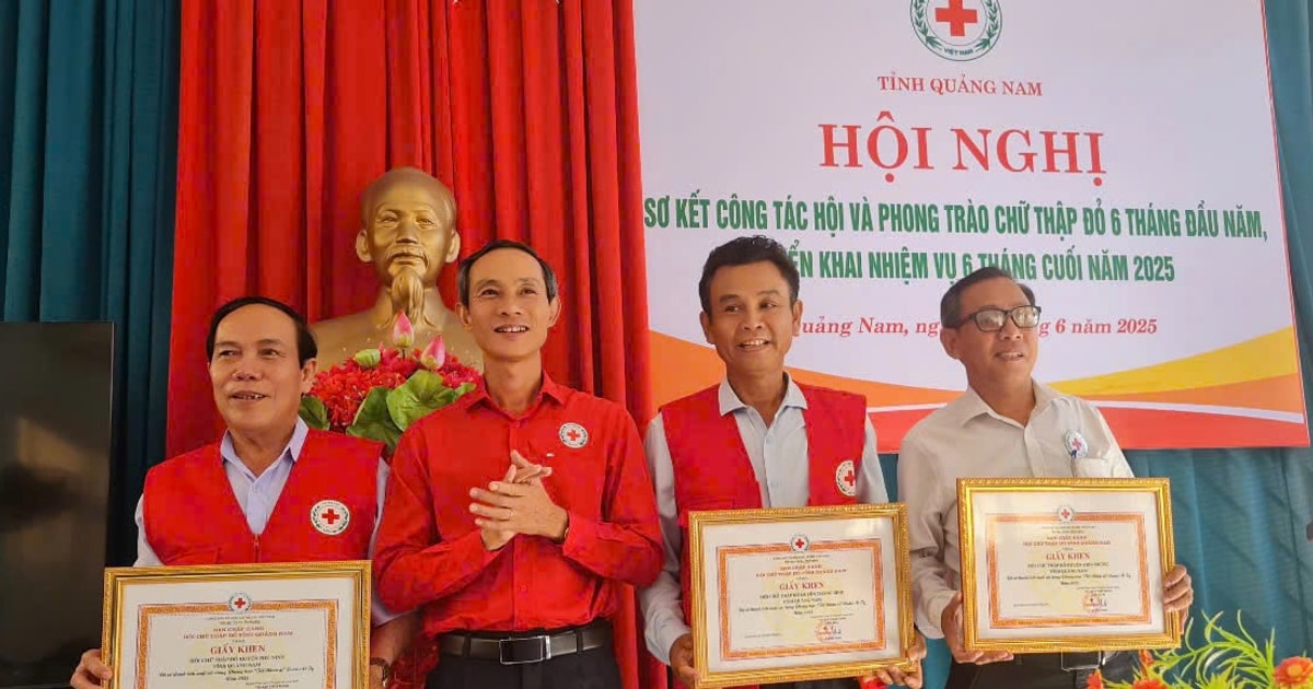 In 6 months, the total value of Quang Nam Red Cross activities reached more than 38.9 billion VND.