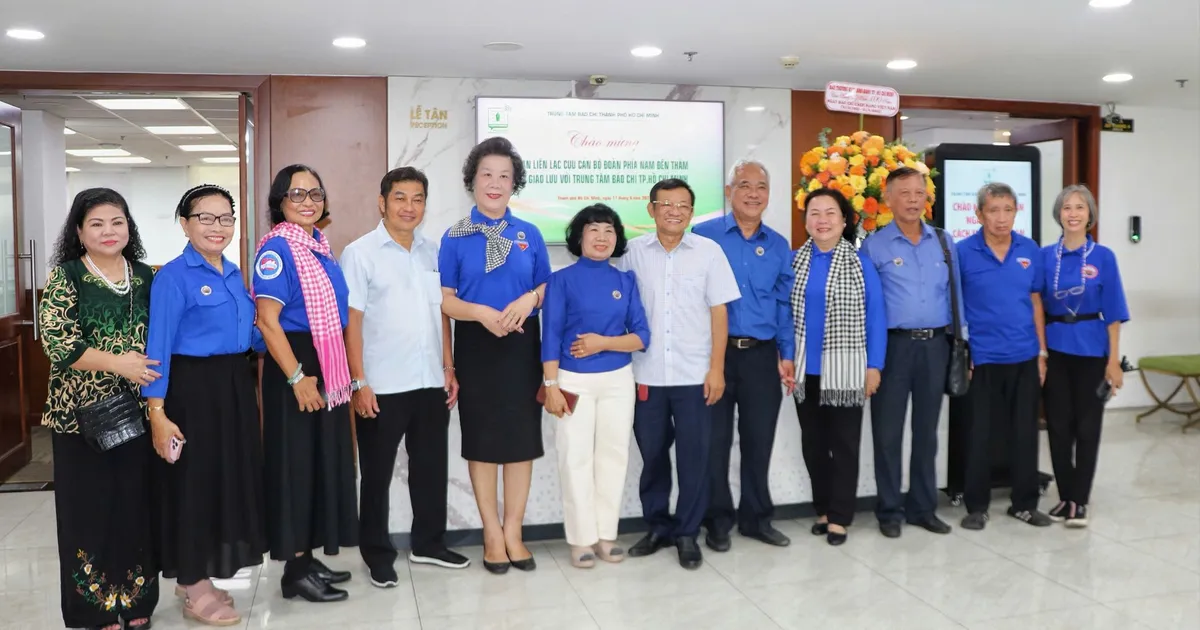 The Southern Union's former cadres' liaison committee visited the Ho Chi Minh City Press Center