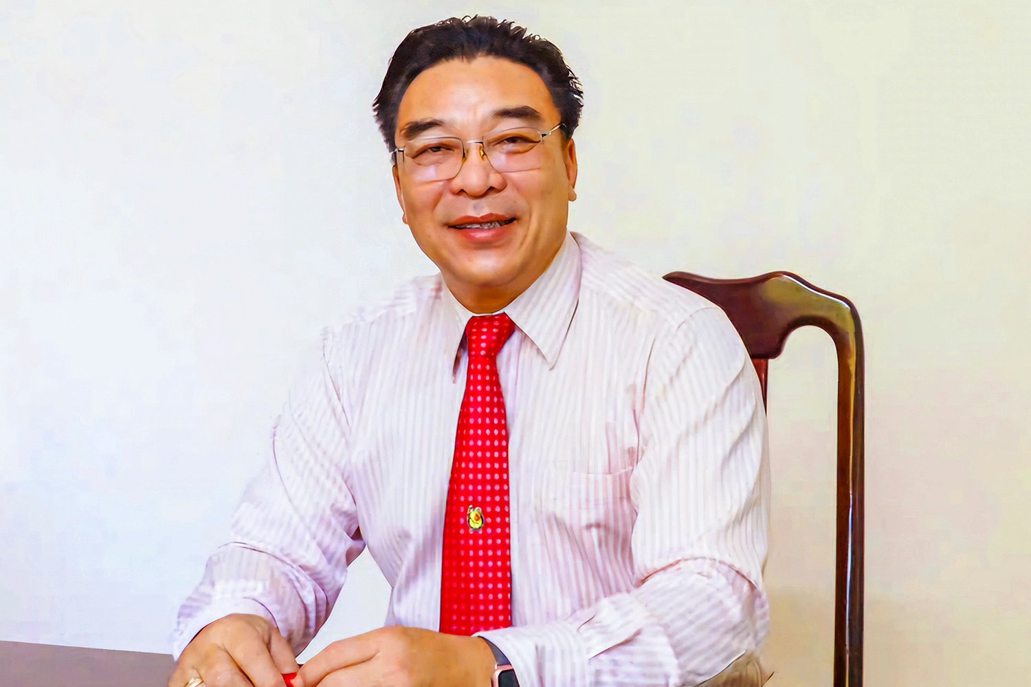 Ông Đoàn Minh Long - Chủ tịch Hội Nhà báo tỉnh Khánh Hòa.
