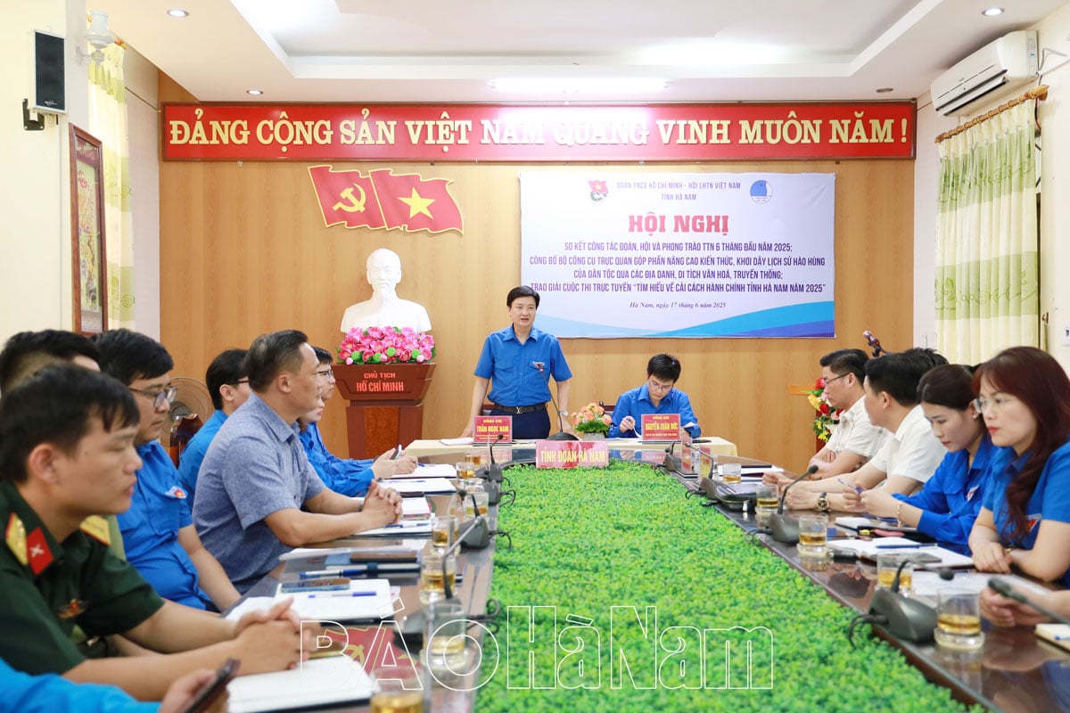 Sơ kết công tác Đoàn Hội và phong trào thanh thiếu nhi 6 tháng đầu năm 
