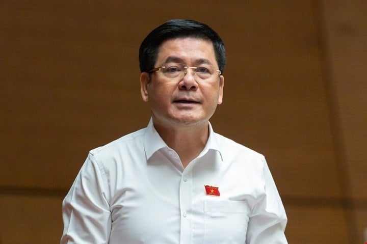 Bộ trưởng Bộ Công Thương Nguyễn Hồng Diên. (Ảnh: Media Quốc hội).