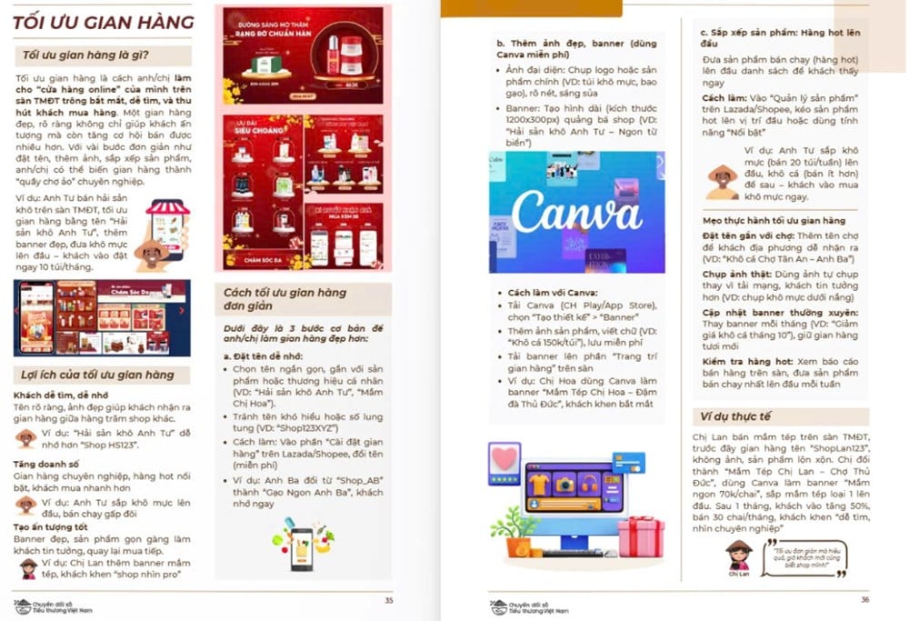 Trang bị kiến thức chuyển đổi số cho tiểu thương - ảnh 3