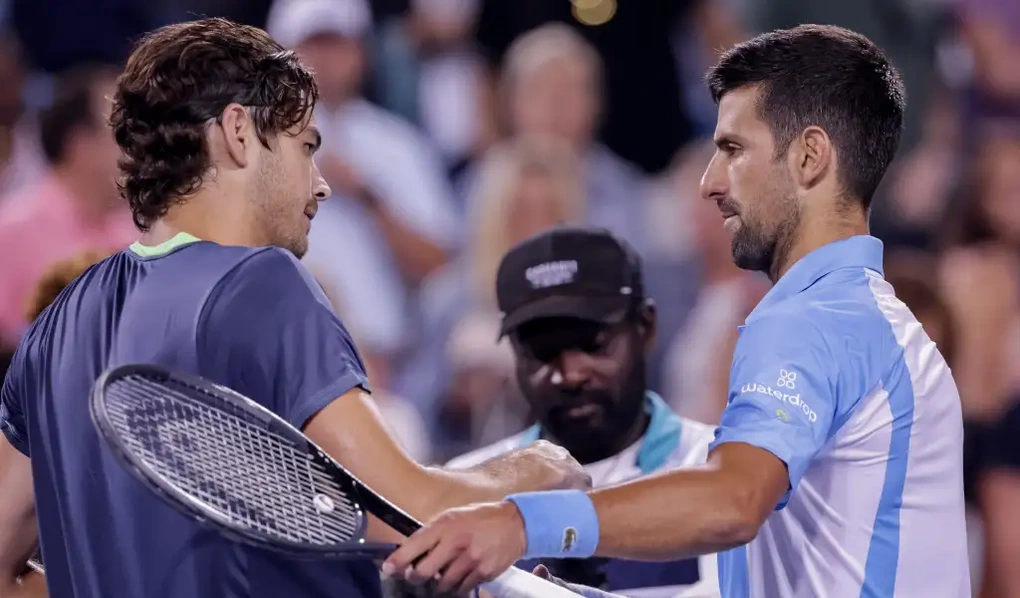 Taylor Fritz chiếm vị trí số 4 thế giới của Djokovic - 1