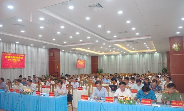 Đại biểu tham dự buổi họp báo.