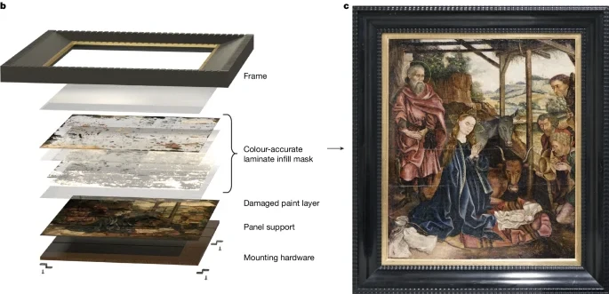 Breakthrough technology restores ancient paintings in just a few hours