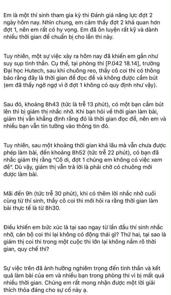 Lỗ hổng kỳ thi đánh giá năng lực “trăm tỷ”: Không thể xin lỗi là... xong - 3