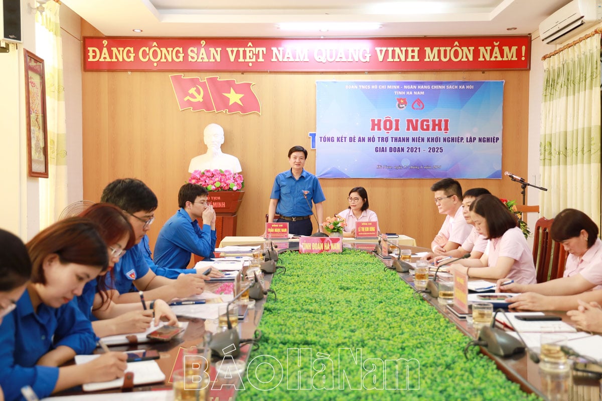 Tổng kết Đề án hỗ trợ thanh niên khởi nghiệp lập nghiệp giai đoạn 2021 – 2025