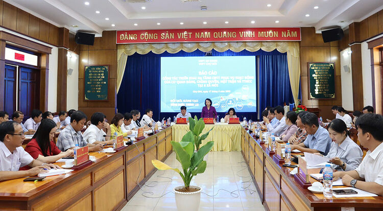 Cho Moi រាយការណ៍​អំពី​ការ​ដាក់​ពង្រាយ​ហេដ្ឋារចនាសម្ព័ន្ធ​ដើម្បី​បម្រើ​សកម្មភាព​ឃុំ​សង្កាត់​ថ្មី​ចំនួន​៦