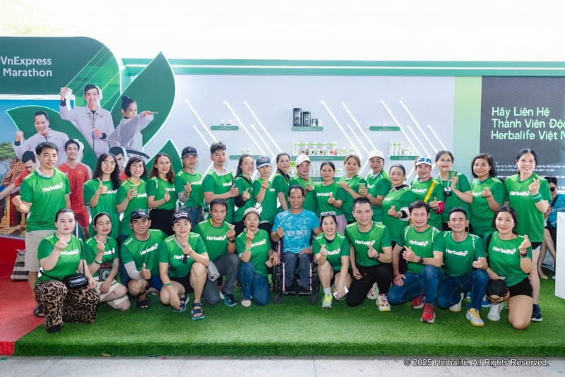 Herbalife Việt Nam lan tỏa lối sống năng động tại Vnexpress marathon Quy Nhơn 2025  -0