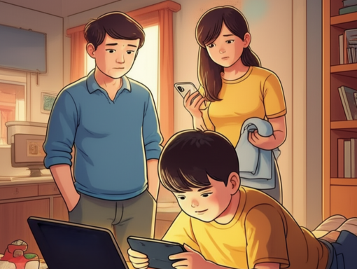 Don't let your children 'bury their heads' in online games.