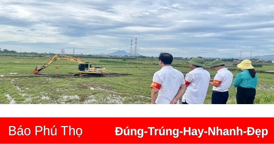 Hoàn tất giải phóng mặt bằng Dự án Khu dân cư nông thôn xã Phùng Nguyên