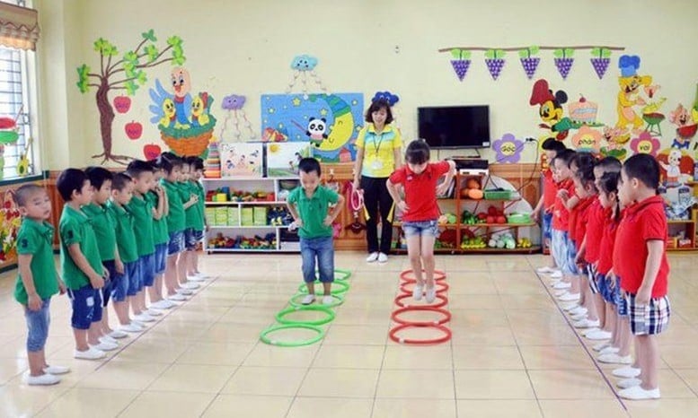 Giáo dục mầm non. Ảnh minh họa: baochinhphu.vn 
