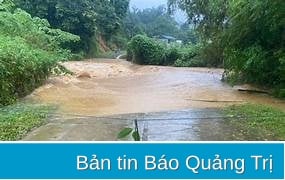 Tỉnh Quảng Trị công bố tình huống khẩn cấp thiên tai