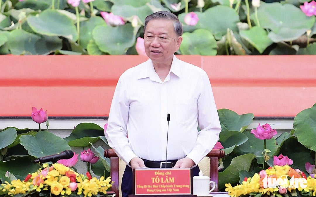 Tổng Bí thư Tô Lâm - Ảnh 1.