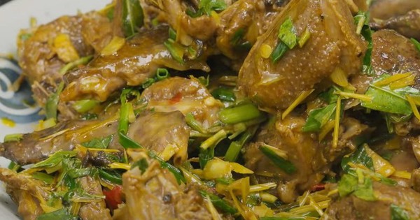 How to stir-fry pigeon with Vietnamese coriander to remove the bad smell and retain the natural sweetness