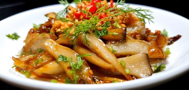 Cách làm các món chay từ nấm đùi gà thơm ngon, chắc dạ, cực hao cơm- Ảnh 3.