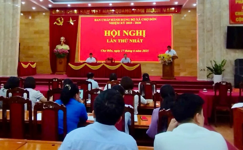 Chợ Đồn tổ chức vận hành thử nghiệm bộ máy chính quyền cấp xã mới