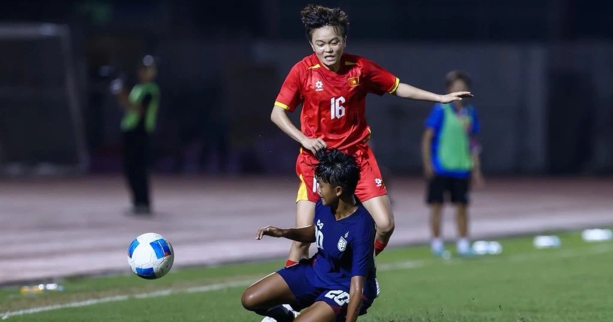 ក្រុម​នារី U19 វៀតណាម​បាន​ចាញ់​ថៃ​ក្នុង​វគ្គ​ផ្ដាច់ព្រ័ត្រ​នៃ​ការ​ប្រកួត​អាស៊ីអាគ្នេយ៍