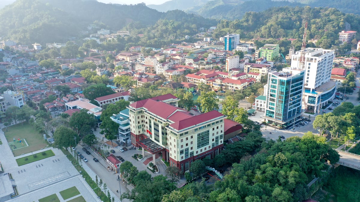 Thành phố Hà Giang sau sáp nhập sẽ là phường Hà Giang 1 và phường Hà Giang 2 thuộc tỉnh Tuyên Quang