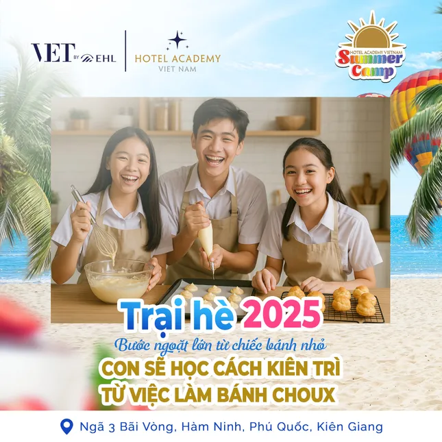 Trưởng thành từ điều nhỏ bé: Học viện Hotel Academy Việt Nam khởi động Summer Camp 2025 tại Phú Quốc ảnh 3
