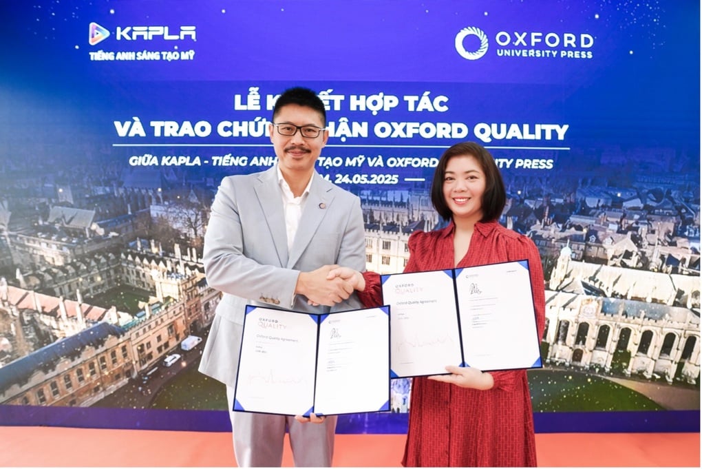 Oxford University Press trao chứng nhận Oxford Quality cho KAPLA - 1