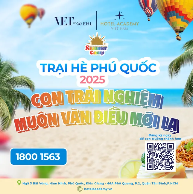 Trưởng thành từ điều nhỏ bé: Học viện Hotel Academy Việt Nam khởi động Summer Camp 2025 tại Phú Quốc ảnh 1