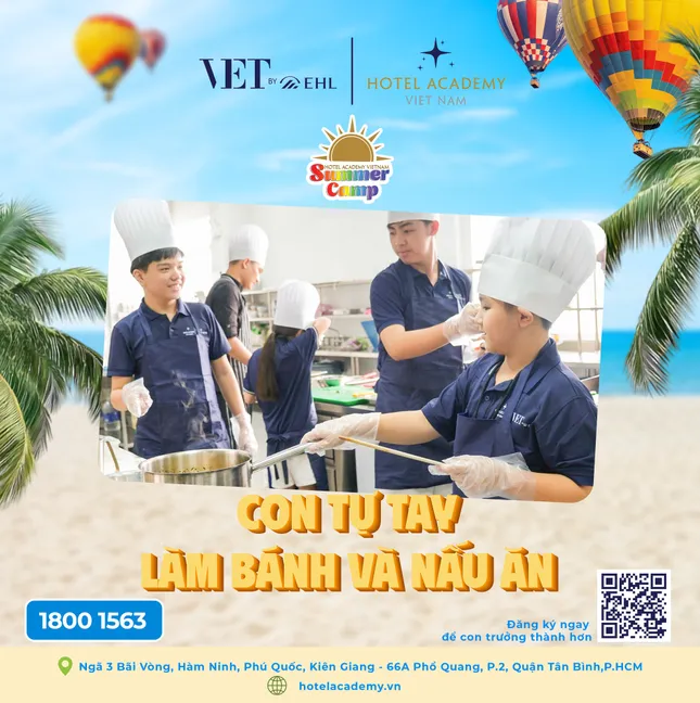 Trưởng thành từ điều nhỏ bé: Học viện Hotel Academy Việt Nam khởi động Summer Camp 2025 tại Phú Quốc ảnh 5