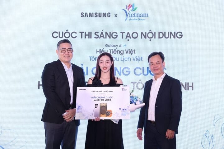 Finalist in Video category: Author Ton Thi Tinh.