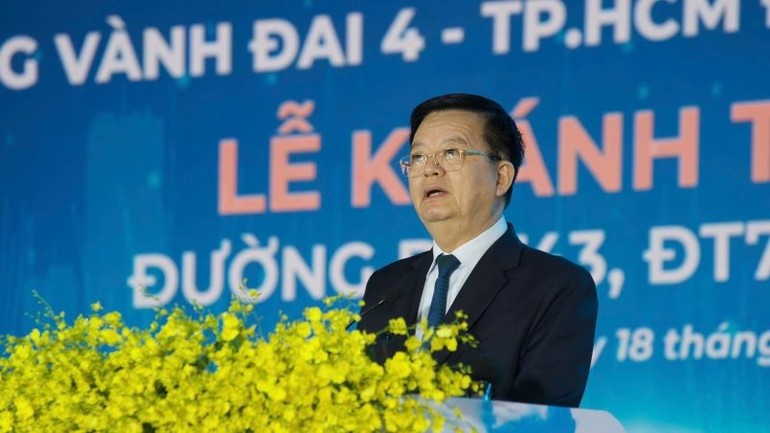 Phó Thủ tướng Chính phủ Mai Văn Chính phát biểu ý kiến tại buổi lễ.